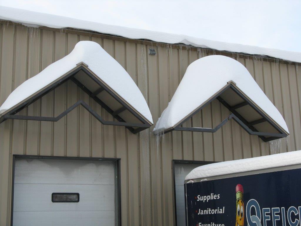 Canopies with Snow Surcharge